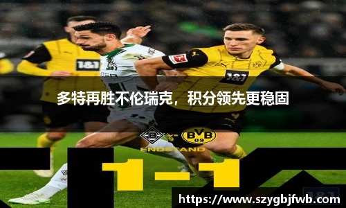 多特再胜不伦瑞克，积分领先更稳固